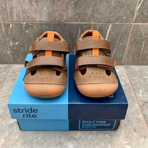 Stride Rite Elijah Sneaker - Brown - 5W
